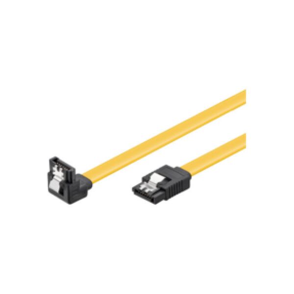 MicroConnect SATA - SATA, 0.7m, Żółty (SAT15007A1C6)