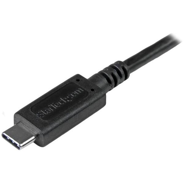 Kabel USB StarTech USB-C - micro-B 1 m Czarny (USB31CUB1M)
