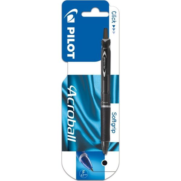 Pilot PILOT DŁUGOPIS ACROBALL CZARNY X1 PIBPAB15FBX1