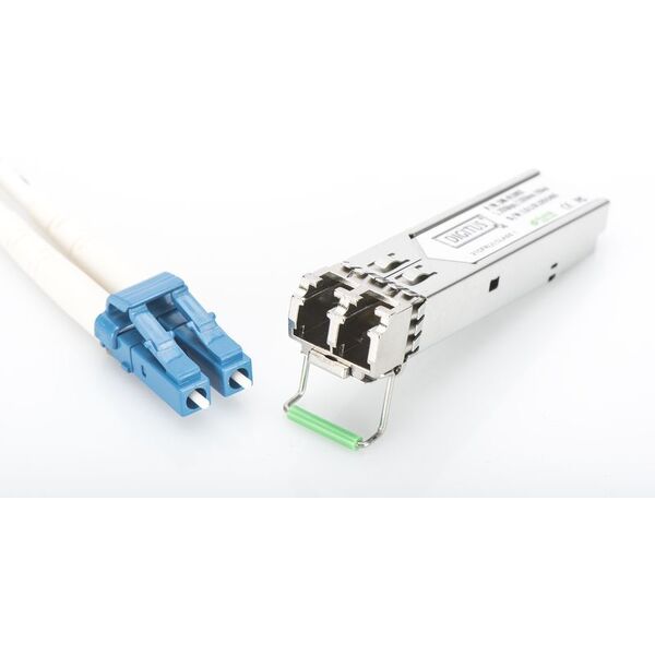 Moduł SFP Digitus Moduł mini GBIC SFP 1000Base-ZX 1550nm SM LC 80km