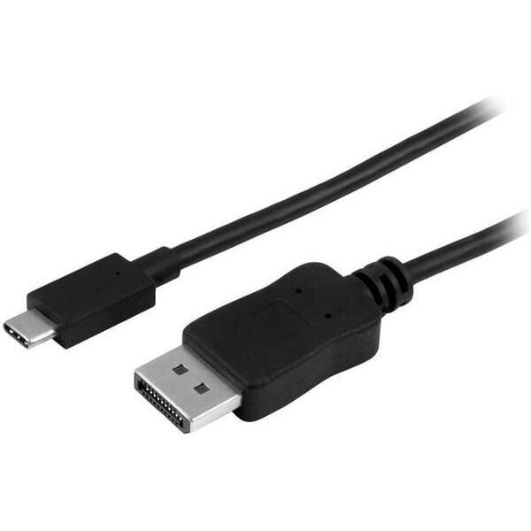 Kabel USB StarTech USB-C - DisplayPort 1 m Czarny (CDP2DPMM1MB)