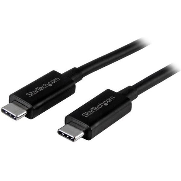 Kabel USB StarTech USB-C - USB-C 1 m Czarny (TBLT3MM1M)
