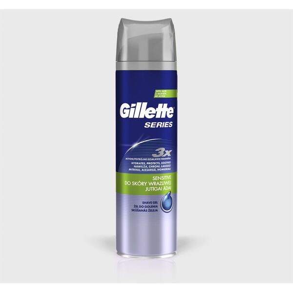 Gillette Series Gel Sensitive Żel do golenia 200ml