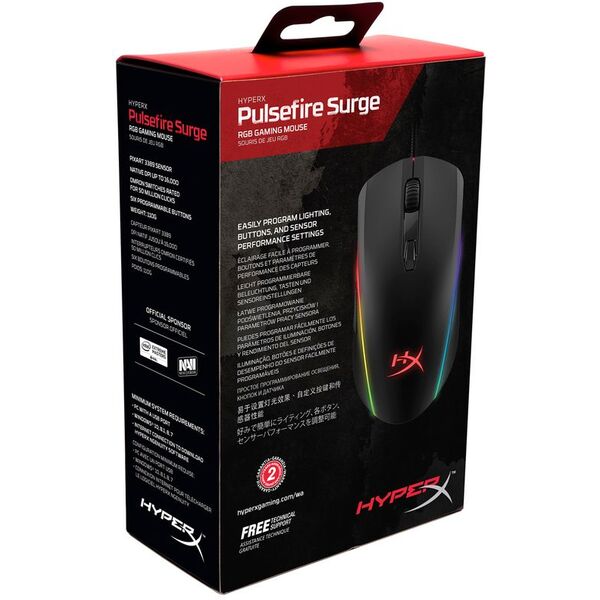 Mysz HyperX Pulsefire Surge RGB  (4P5Q1AA)