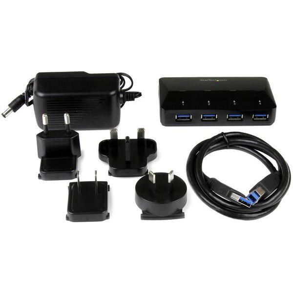 HUB USB StarTech 4x USB-A 3.0 (ST53004U1C)