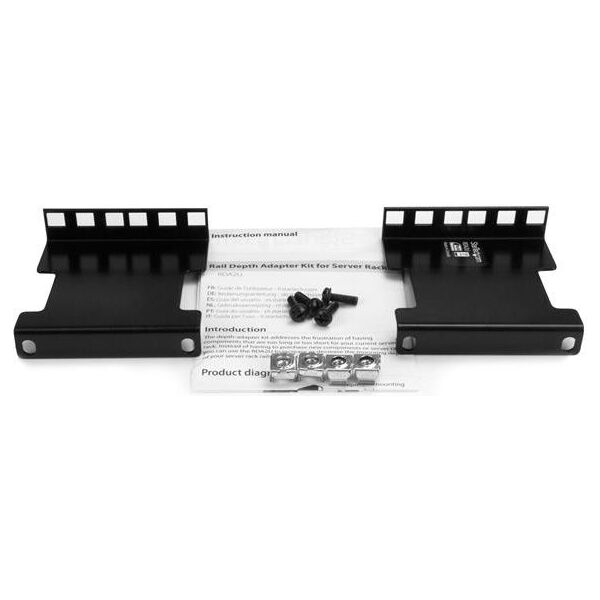 StarTech Adapter 2U do zwiększenia/zmniejszenia głębokości montażowej (RDA2U)