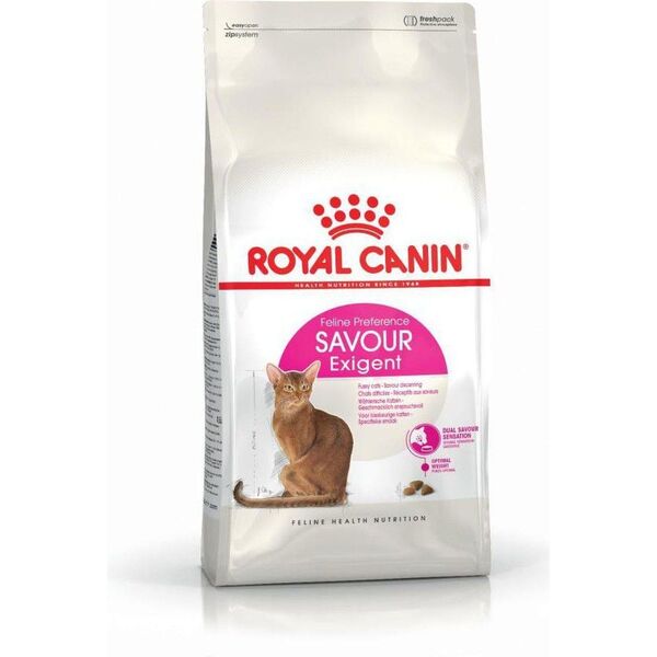 Royal Canin Exigent Savour Sensation karma sucha dla kotów dorosłych, wybrednych, kierujących się teksturą krokieta 2 kg