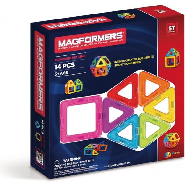 Magformers Układanka Magnetyczna 14 elementów - 36109