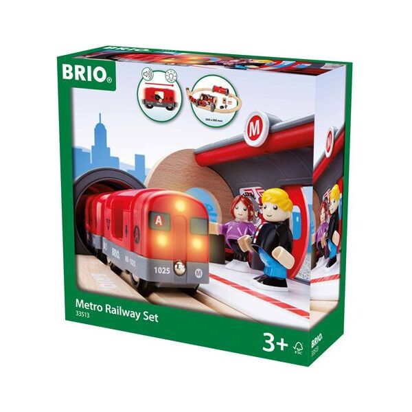 Brio Metro Railway Set (33513)
