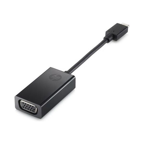 Adapter USB HP USB-C - VGA Czarny  (P7Z54AA#ABB)