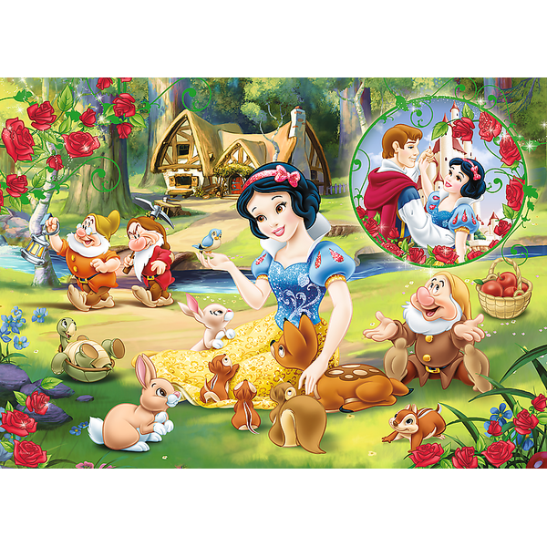 Trefl Puzzle Princess, Marzenie o miłości 200 elementów (13204)