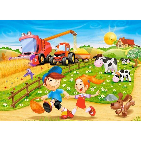 Castorland Życie na Wsi, 60 elementów (06878)