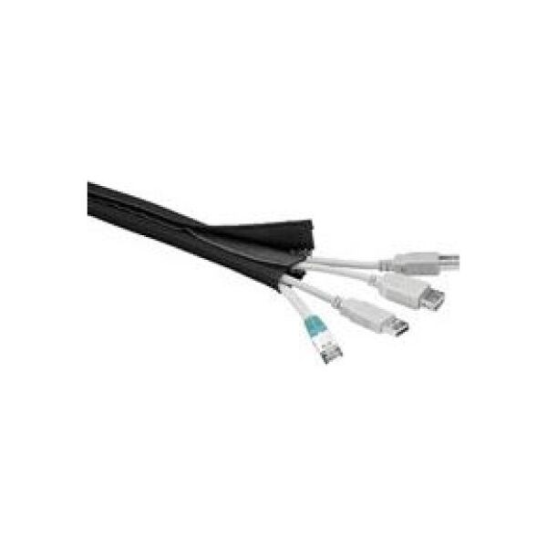 Organizer MicroConnect Otulina na przewody Czarny 1 sztuka  (CABLESOCK)