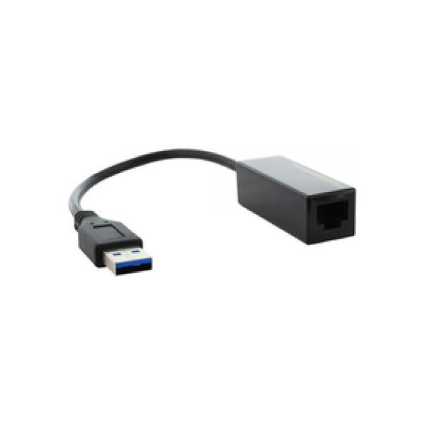Karta sieciowa MicroConnect USB - RJ-45 Czarny (USBETHGW10)