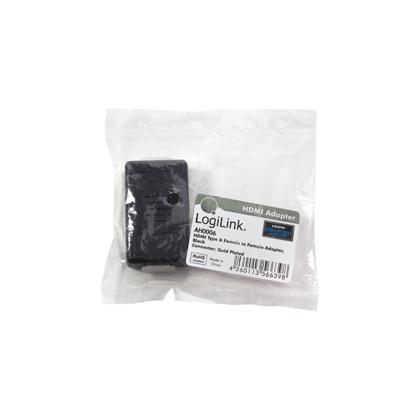Adapter AV ACC HDMI - HDMI czarny (AH006)