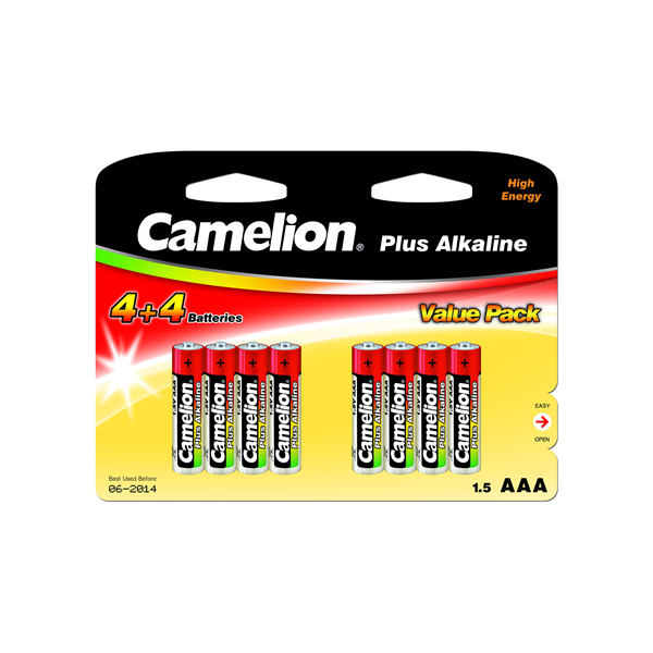 Camelion Bateria Plus AAA / R03 8 szt.