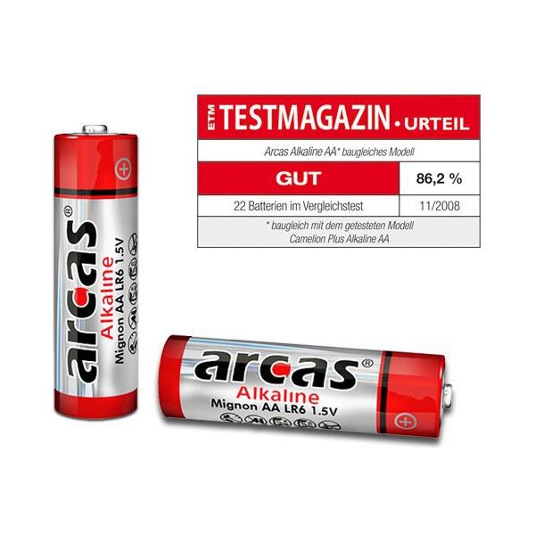 Arcas Bateria AA / R6 8 szt.