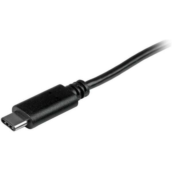Kabel USB StarTech USB-C - USB-C 1 m Czarny (USB2CC1M)