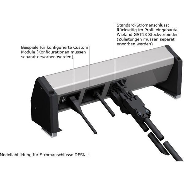 Bachmann 3 gniazdowa, 2x RJ45 (339.1004)