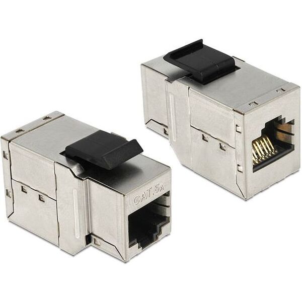 Delock DeLOCK Keystone Modul RJ45 Buchse an RJ45 Buchse, Cat.6A - 86166