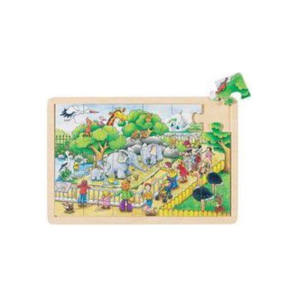 Goki Puzzle 24 el motyw W zoo (GOKI-57808)