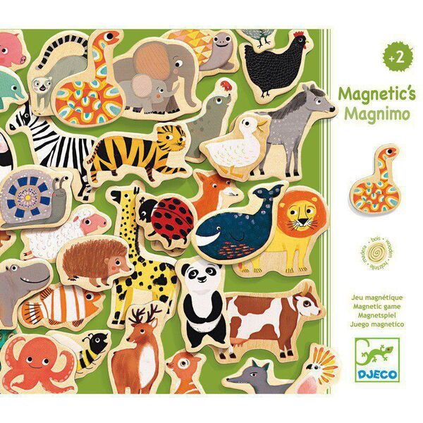 Djeco Magnetyczna drewniana układanka Magnimo (143724)