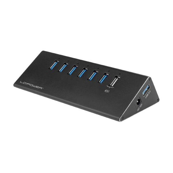HUB USB LC-Power 6x USB-A 3.0 (LC-HUB-ALU-2B-7)
