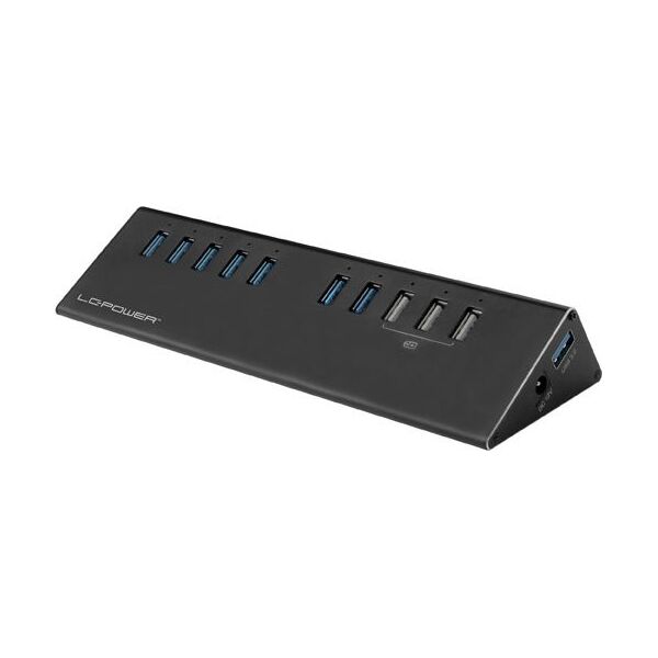 HUB USB LC-Power 7x USB-A 3.0 (LC-HUB-ALU-2B-10)