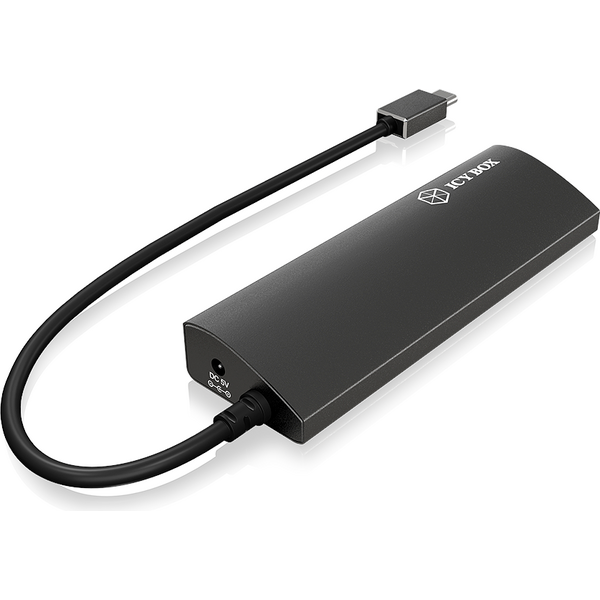 HUB USB Icy Box 4x USB-A 3.0 (IB-AC6405-C)