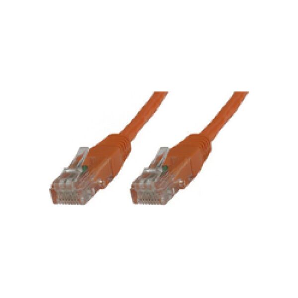 MicroConnect RJ-45/RJ-45 kat.6 U/UTP 10m Pomarańczowy (B-UTP610O)