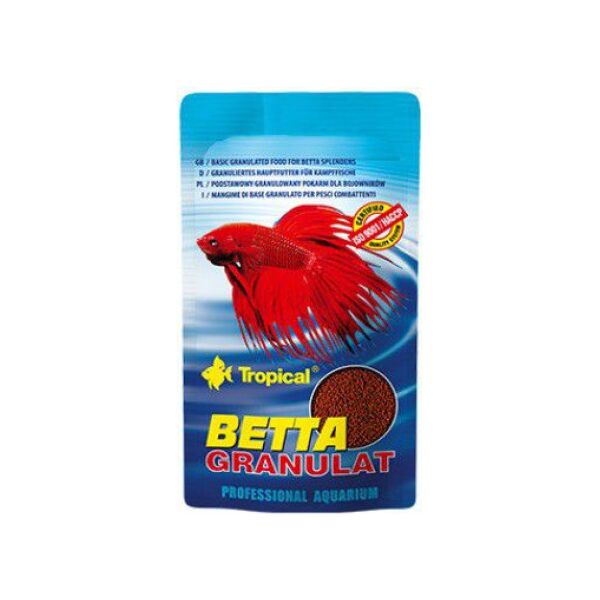 Tropical Betta Granulat pokarm dla bojowników 10g