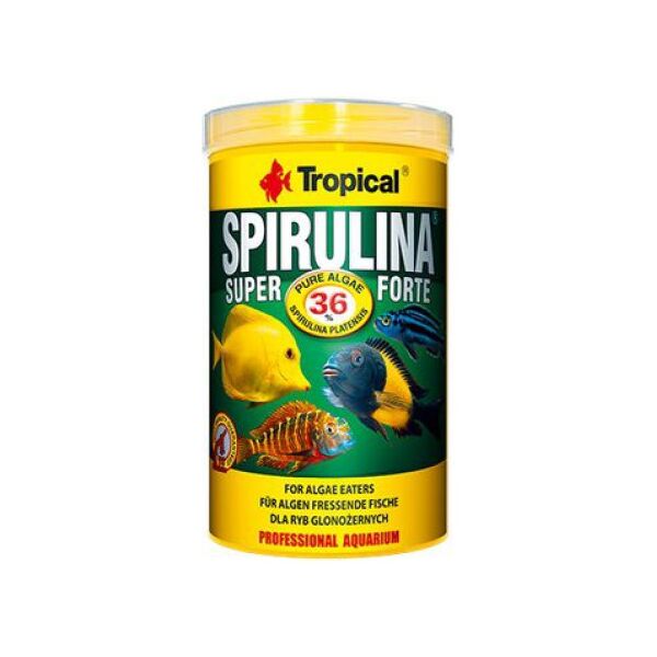 Tropical Super Spirulina Forte pokarm roślinny dla ryb 250ml/50g