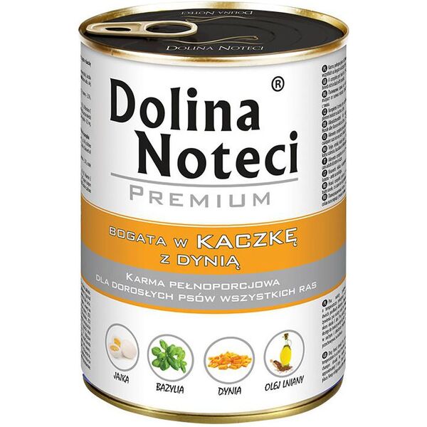 Dolina Noteci Premium bogata w kaczkę z dynią 400 g