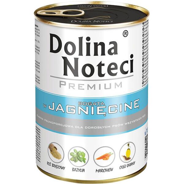Dolina Noteci Premium z jagnięciną 400g