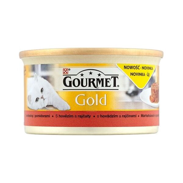 Gourmet Gold z wołowiną i pomidorami 85g
