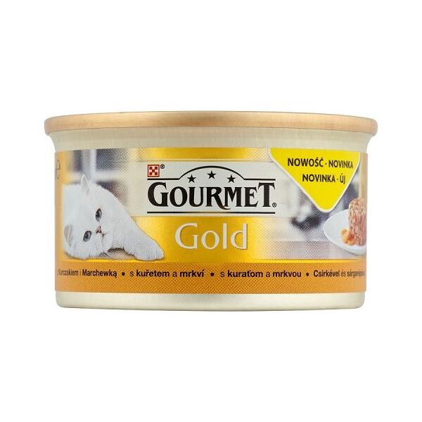 Gourmet Gold z kurczakiem i marchewką 85g