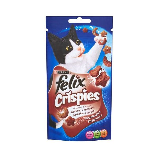 Felix Crispies Wołowina Kurczak 45g