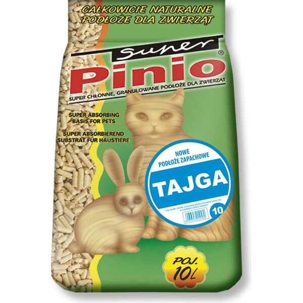 Żwirek dla kota Super Pinio Tajga 10 l
