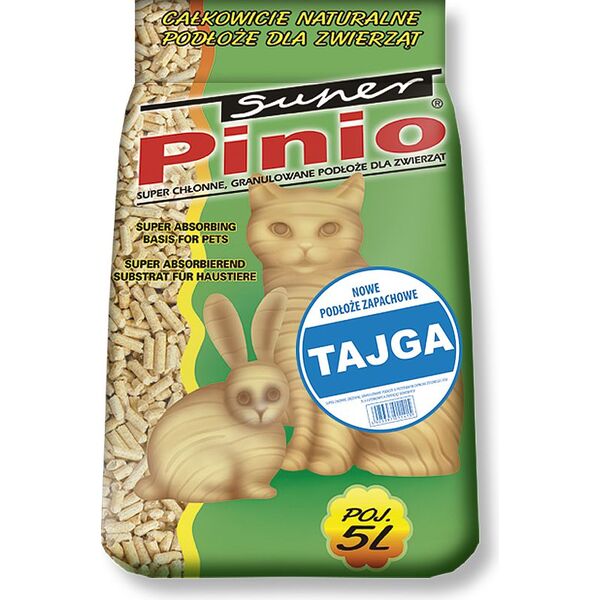 Żwirek dla kota Super Pinio Tajga 5 l