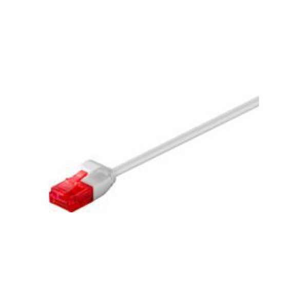 MicroConnect RJ-45/RJ-45 kat.6 U/UTP Szary 7.5m (V-UTP6075-SLIM)