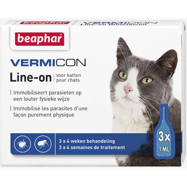 Beaphar Vermicon - Preparat na ektopasożyty dla kota