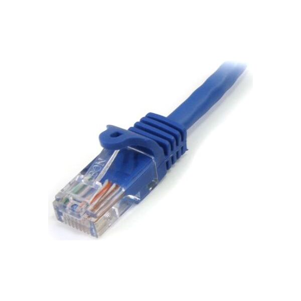 StarTech RJ-45/RJ-45 kat.5e U/UTP Niebieski 5m (45PAT5MBL)