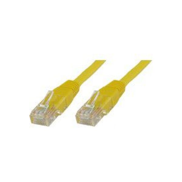 MicroConnect RJ-45/RJ-45 kat.6 U/UTP Żółty 20m (B-UTP620Y)