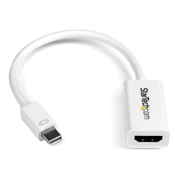 Adapter AV StarTech DisplayPort Mini - HDMI biały (MDP2HD4KSW)