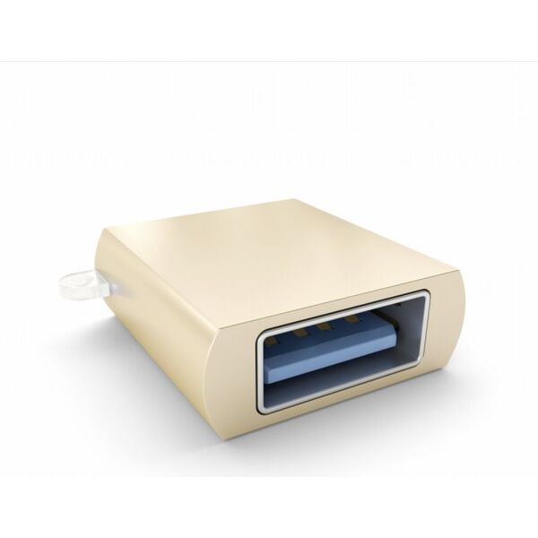 Adapter USB Satechi USB-C - USB Złoty  (ST-TCUAG)