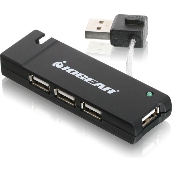 HUB USB IOGear 4x USB-A 2.0 (GUH285W6)