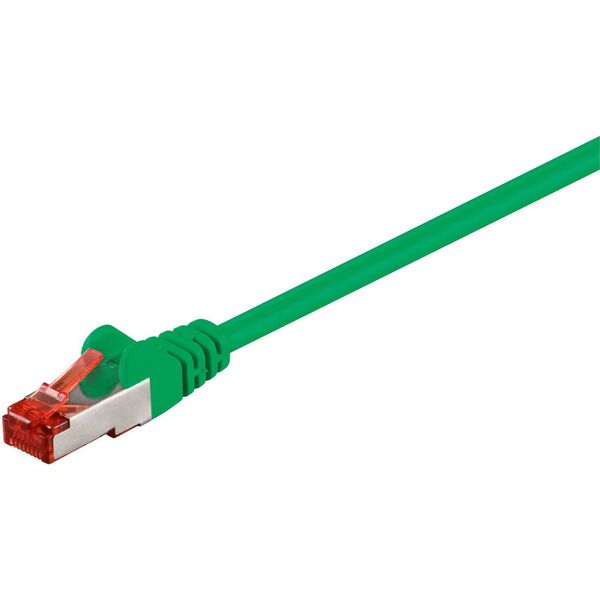MicroConnect RJ-45/RJ-45 kat.6 F/UTP Zielony 0.25m (B-FTP60025G)