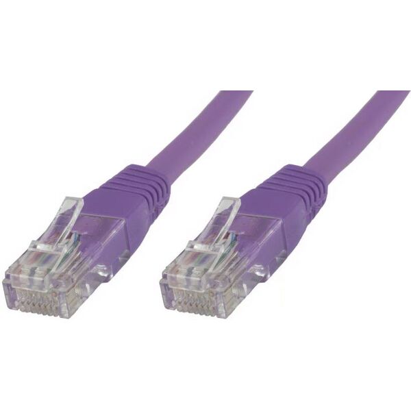 MicroConnect RJ-45/RJ-45 kat.6 U/UTP Fioletowy 1.5m (B-UTP6015P)