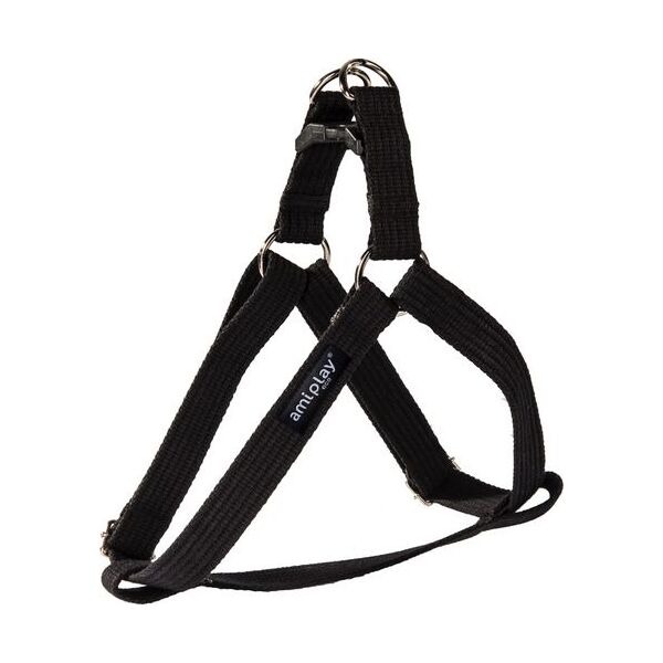 Ami Play Szelki regulowane Cotton XL 50-95 [c , d] x 3cm Czarny
