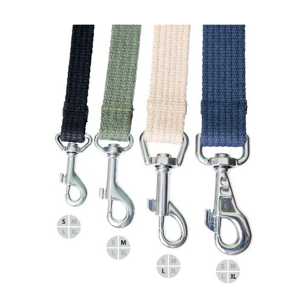 Ami Play Smycz regulowana Easy Fix Cotton XL 160-300 x 3cm Brązowy